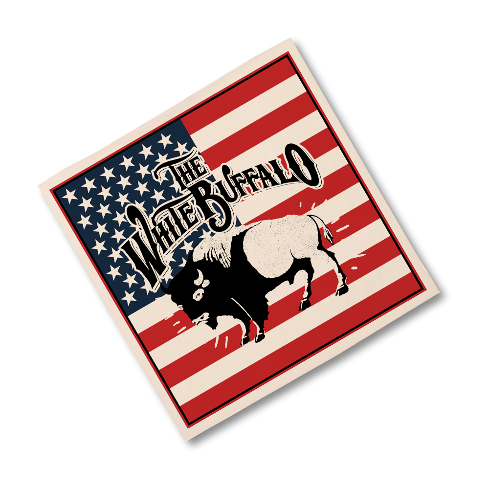 Red, White, and Blueffalo Bandana