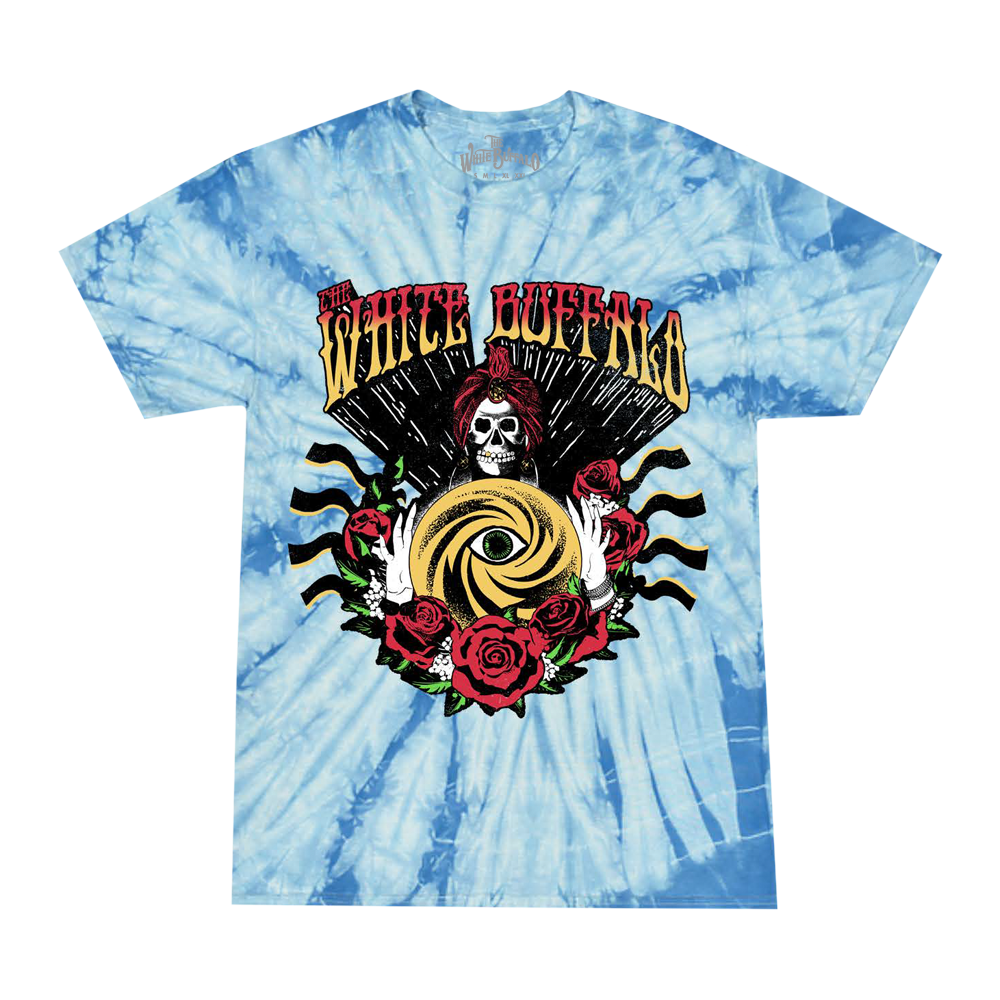 Fortune Teller Baby Blue Tie Dye T-Shirt