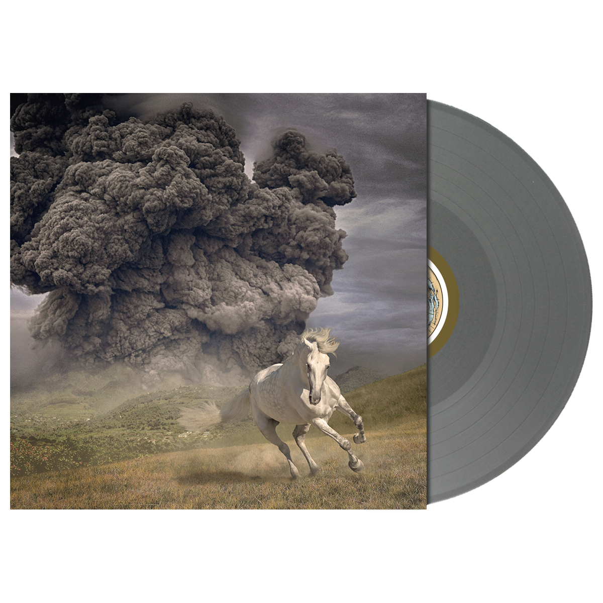 Year Of The Dark Horse Signed Opaque Grey LP