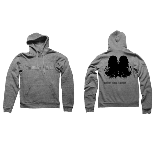 DARKEST DARKS GREY HOODY - ONLINE EXCLUSIVE