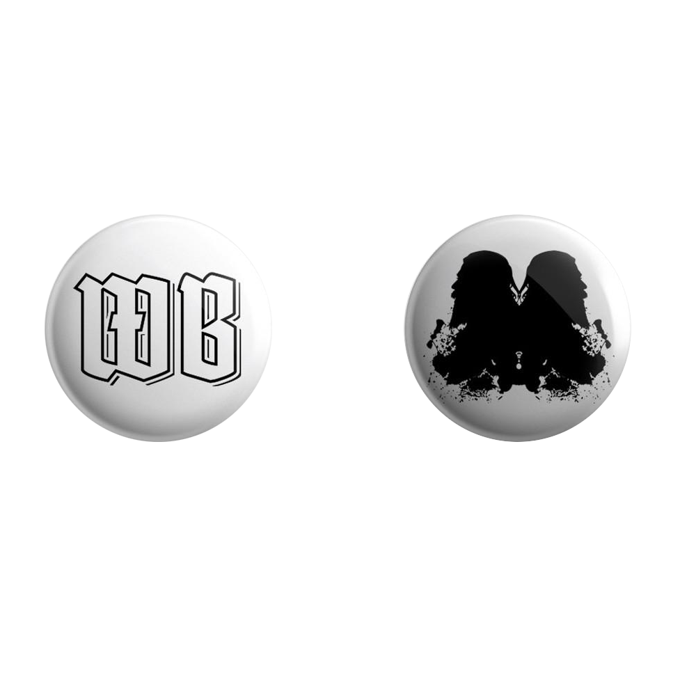 DARKEST DARKS 2 PIECE BADGE SET - ONLINE EXCLUSIVE