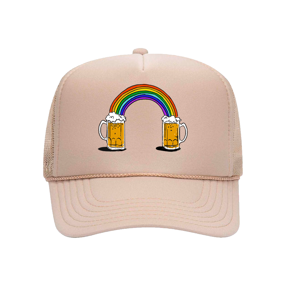 Rainbeers Khaki Trucker Hat